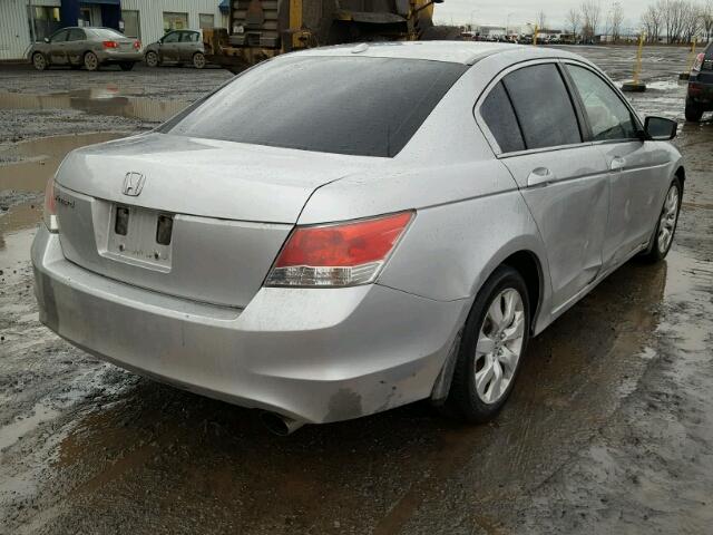 1HGCP2F87AA806416 - 2010 HONDA ACCORD EXL SILVER photo 4