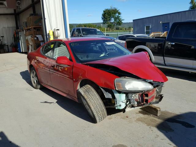2G2WP552081133097 - 2008 PONTIAC GRAND PRIX წითელი ფოტო 1