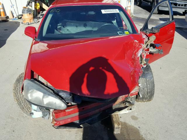 2G2WP552081133097 - 2008 PONTIAC GRAND PRIX წითელი ფოტო 7