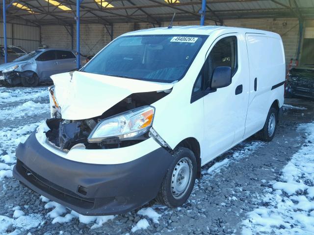 3N6CM0KN0DK695831 - 2013 NISSAN NV200 2.5S WHITE photo 2