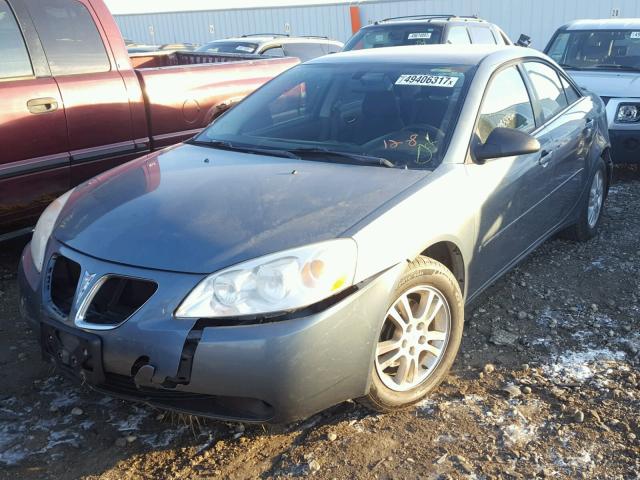 1G2ZG558564265405 - 2006 PONTIAC G6 SE1 BLUE photo 2