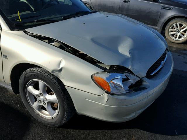 1FAFP55S43G125629 - 2003 FORD TAURUS SES SILVER photo 9