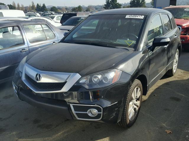 5J8TB2H20AA001042 - 2010 ACURA RDX BLACK photo 2