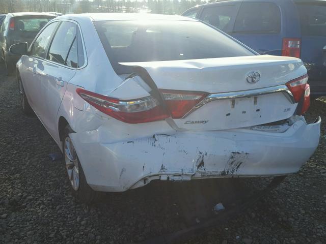 4T1BF1FKXGU515348 - 2016 TOYOTA CAMRY LE WHITE photo 3