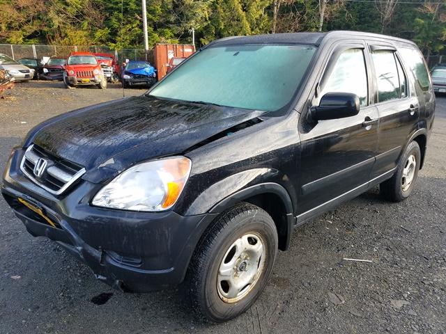 JHLRD78564C000757 - 2004 HONDA CR-V LX BLACK photo 2