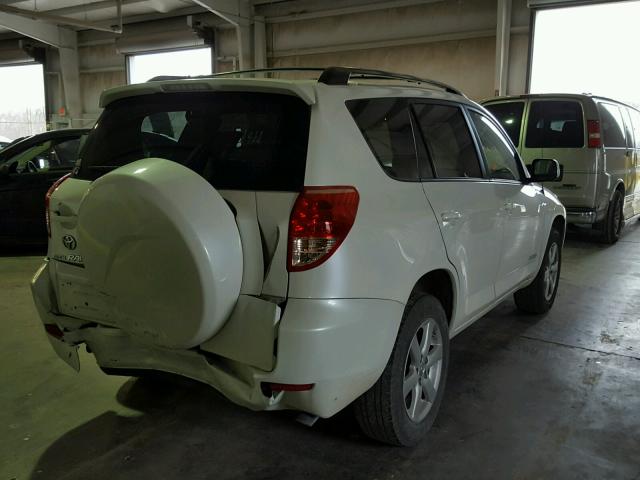 JTMZK31V575010730 - 2007 TOYOTA RAV4 LIMIT WHITE photo 4