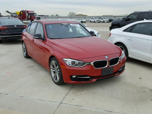 WBA3A9C54EF477957 - 2014 BMW 335 I RED photo 1