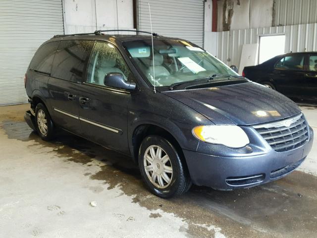 2A4GP54L27R274113 - 2007 CHRYSLER TOWN & COU BLUE photo 1