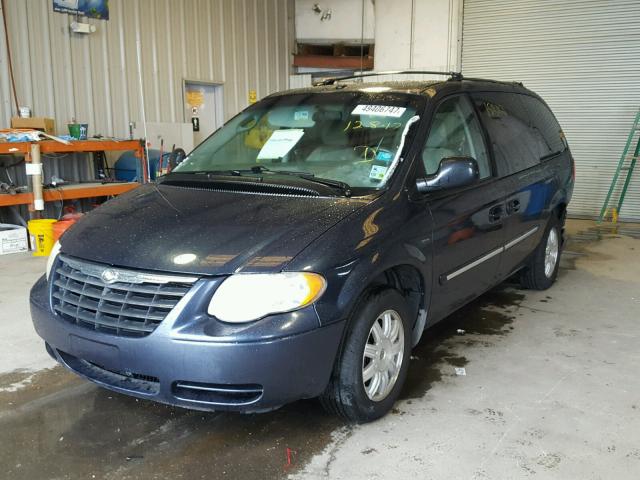 2A4GP54L27R274113 - 2007 CHRYSLER TOWN & COU Mavi foto 2
