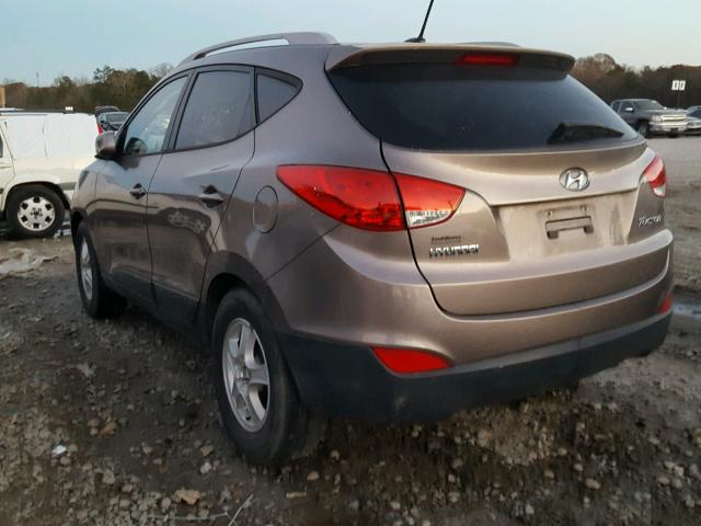 KM8JU3AC2BU257848 - 2011 HYUNDAI TUCSON GLS BROWN photo 3