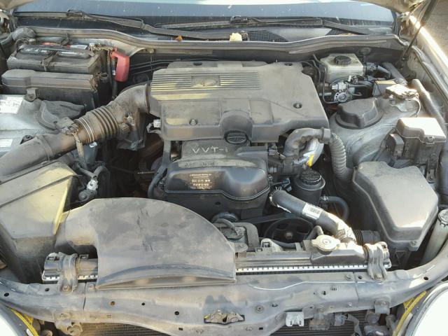 JT8BD69S730177927 - 2003 LEXUS GS 300 SILVER photo 7