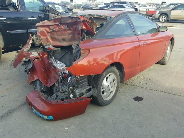 1G8ZY12772Z187312 - 2002 SATURN SC2 ORANGE photo 4