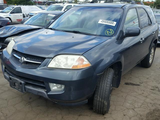 2HNYD18603H546619 - 2003 ACURA MDX TOURIN GRAY photo 2