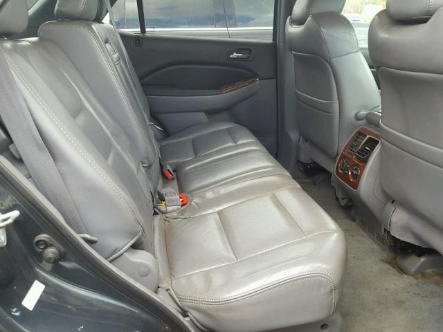 2HNYD18603H546619 - 2003 ACURA MDX TOURIN GRAY photo 6