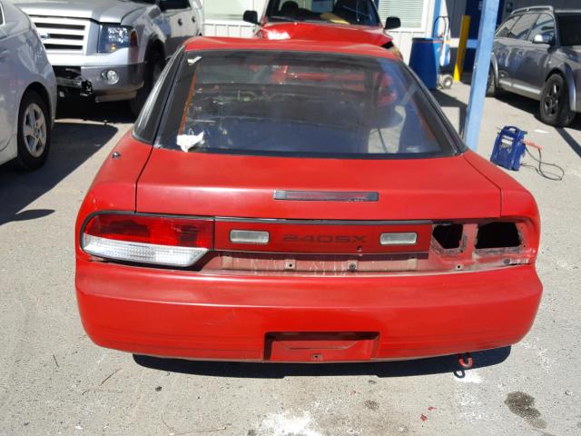 JN1MS36P4MW002518 - 1991 NISSAN 240SX BASE RED photo 9