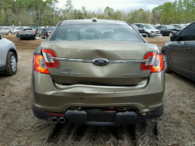 1FAHP2FW5CG119394 - 2012 FORD TAURUS LIM GREEN photo 9