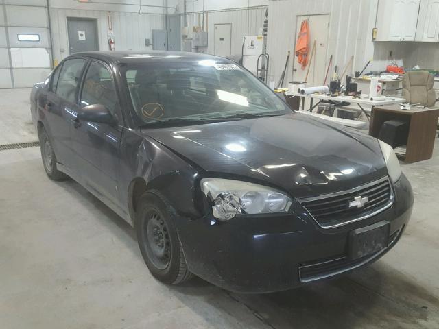 1G1ZS58F57F132436 - 2007 CHEVROLET MALIBU LS 黑色 照片 1
