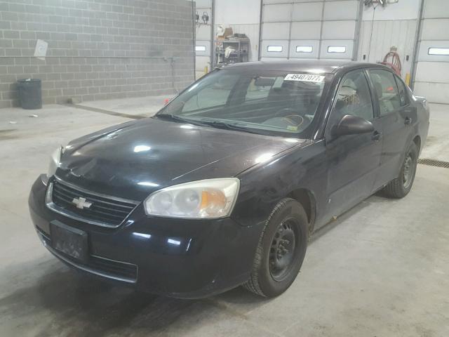 1G1ZS58F57F132436 - 2007 CHEVROLET MALIBU LS 黑色 照片 2
