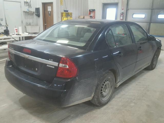 1G1ZS58F57F132436 - 2007 CHEVROLET MALIBU LS 黑色 照片 4