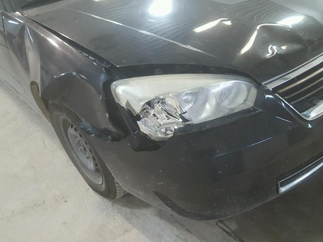 1G1ZS58F57F132436 - 2007 CHEVROLET MALIBU LS 黑色 照片 9