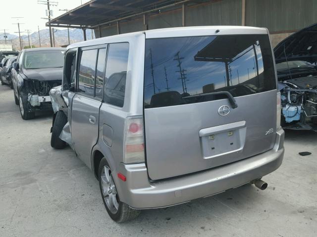 JTLKT324164089391 - 2006 TOYOTA SCION XB Gris foto 3