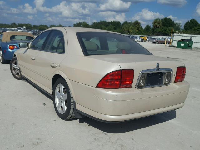 1LNHM87A5YY775066 - 2000 LINCOLN LS 奶油色 照片 3