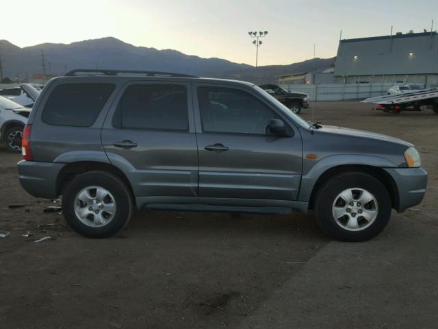 4F2YU08182KM46036 - 2002 MAZDA TRIBUTE LX GRAY photo 9