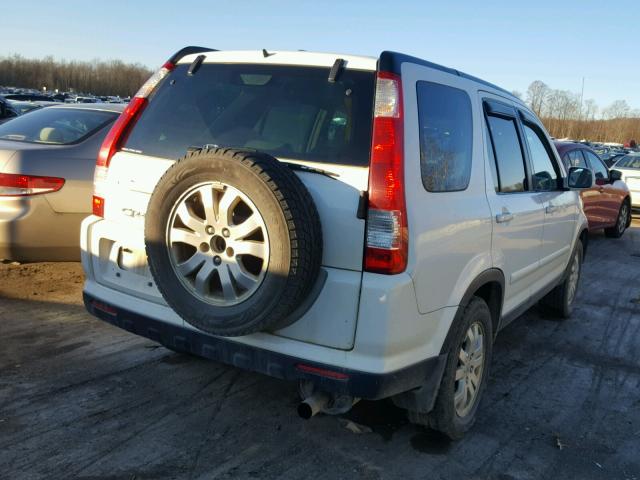 SHSRD78915U310389 - 2005 HONDA CR-V SE WHITE photo 4