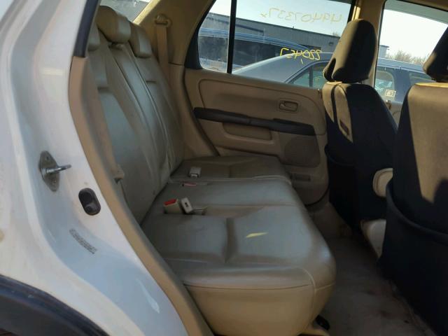 SHSRD78915U310389 - 2005 HONDA CR-V SE WHITE photo 6