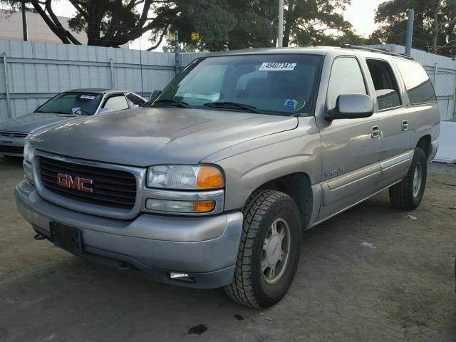 1GKFK16T01J313996 - 2001 GMC YUKON XL K BEIGE photo 2