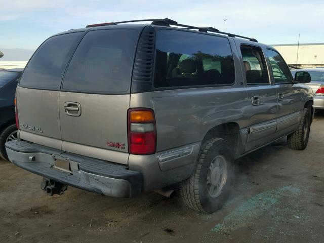 1GKFK16T01J313996 - 2001 GMC YUKON XL K BEIGE photo 4