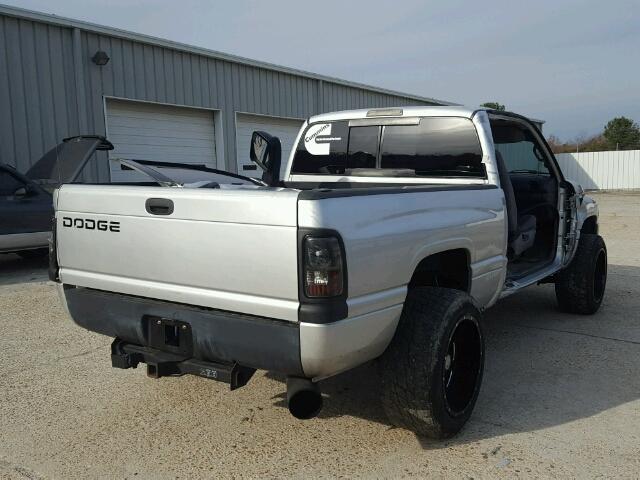 3B7KC23631G730980 - 2001 DODGE RAM 2500 SILVER photo 4