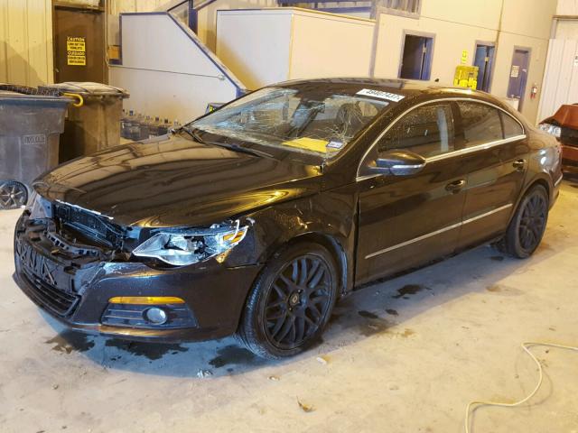 WVWML73C99E566486 - 2009 VOLKSWAGEN CC SPORT BLACK photo 2