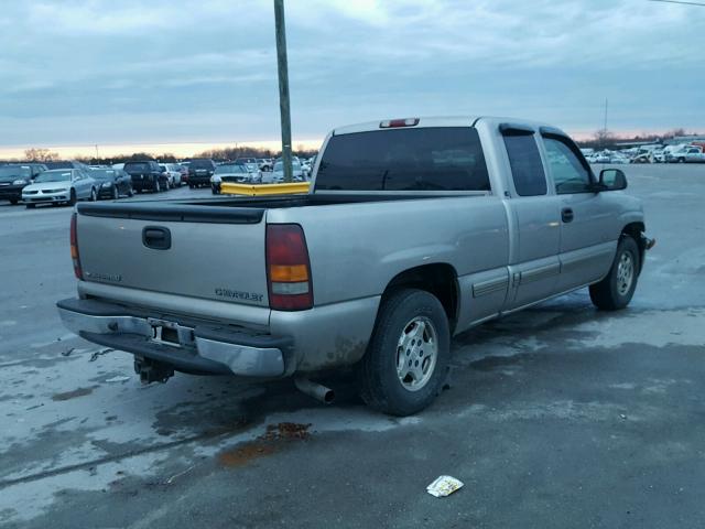 2GCEC19TX21351103 - 2002 CHEVROLET SILVERADO TAN photo 4