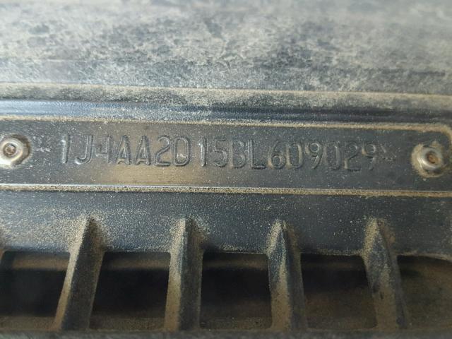 1J4AA2D15BL609029 - 2011 JEEP WRANGLER S WHITE photo 10