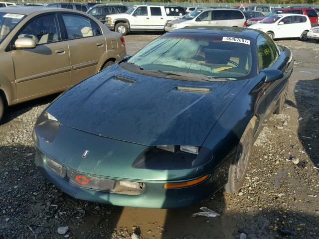 2G1FP22K5T2132618 - 1996 CHEVROLET CAMARO BAS მწვანე ფოტო 2