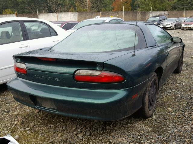 2G1FP22K5T2132618 - 1996 CHEVROLET CAMARO BAS GREEN photo 4