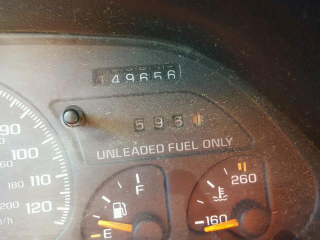 2G1FP22K5T2132618 - 1996 CHEVROLET CAMARO BAS მწვანე ფოტო 8