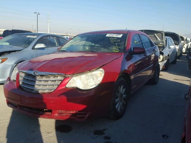 1C3LC46KX7N553227 - 2007 CHRYSLER SEBRING RED photo 2