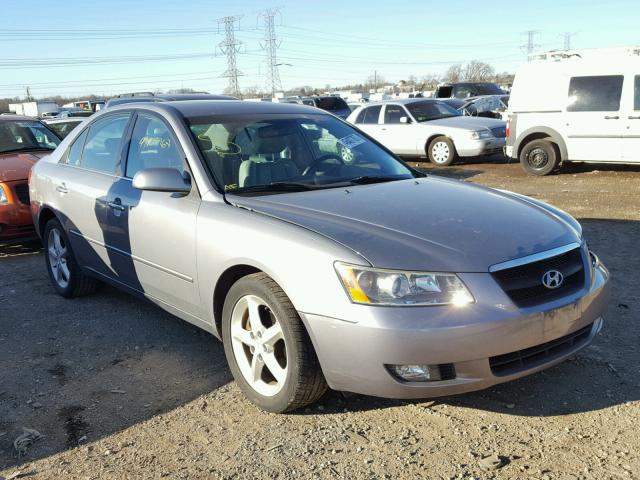 5NPEU46F26H019402 - 2006 HYUNDAI SONATA GLS GRAY photo 1