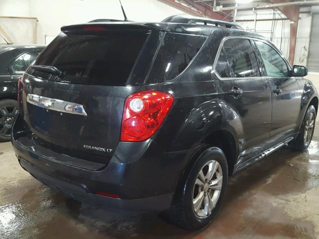 2CNALDEC3B6394251 - 2011 CHEVROLET EQUINOX LT BLACK photo 4