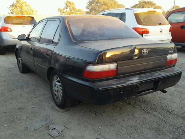 1NXBB02E3TZ408125 - 1996 TOYOTA COROLLA DX BLACK photo 3