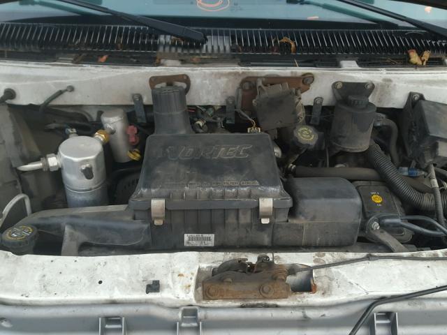 1GCDM19X42B114005 - 2002 CHEVROLET ASTRO WHITE photo 7