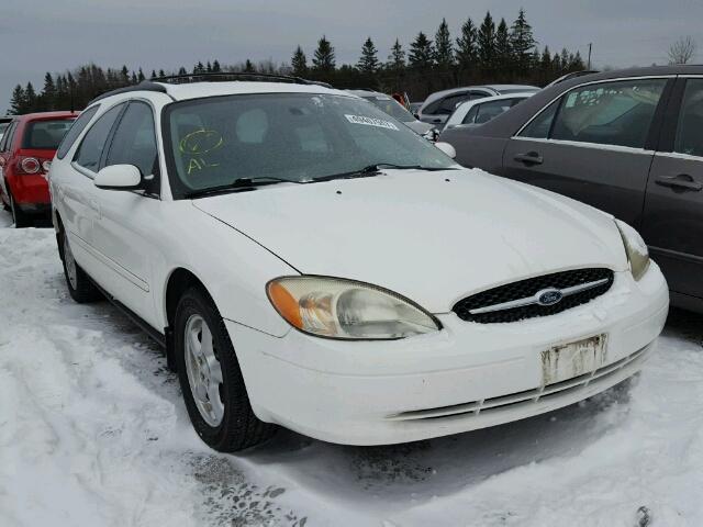 1FAFP58UX3A225069 - 2003 FORD TAURUS SE WHITE photo 1