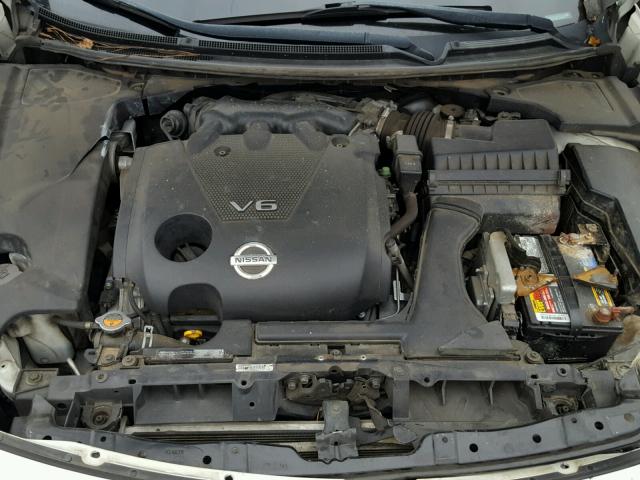 1N4AA5AP2AC862152 - 2010 NISSAN MAXIMA S WHITE photo 7