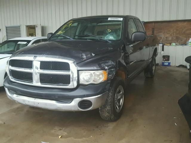 1D7HU18D04J263177 - 2004 DODGE RAM 1500 S GRAY photo 2