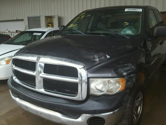 1D7HU18D04J263177 - 2004 DODGE RAM 1500 S GRAY photo 9