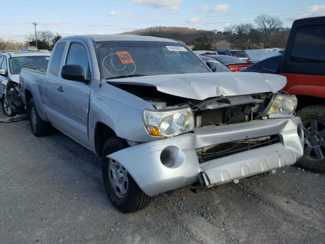 5TETX4CN2AZ702250 - 2010 TOYOTA TACOMA ACC SILVER photo 1