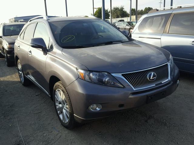 JTJBC1BA6C2432447 - 2012 LEXUS RX 450 CHARCOAL photo 1