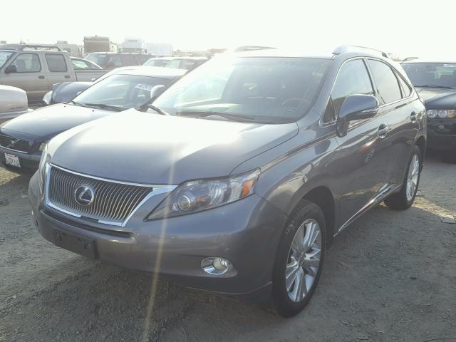 JTJBC1BA6C2432447 - 2012 LEXUS RX 450 CHARCOAL photo 2